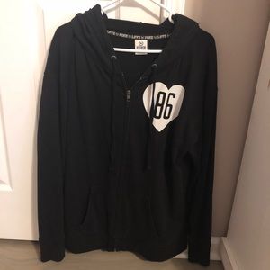 Victoria Secret zip up hoodie